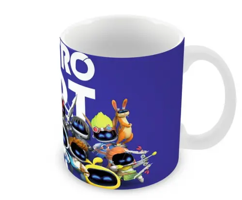 Caneca Polímero Astro Bot Personalizada