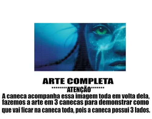Caneca Polímero Avatar Personalizada