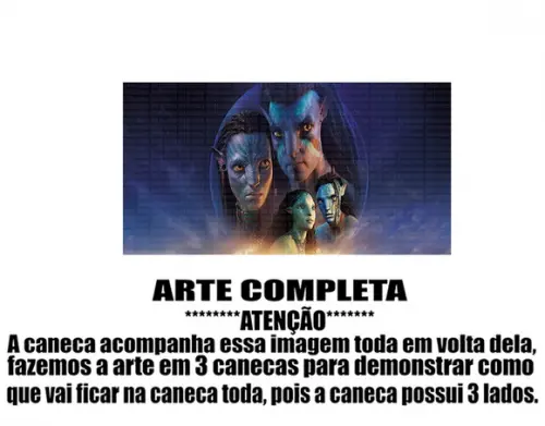 Caneca Polímero Avatar Personalizada