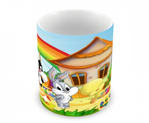 Caneca Polímero Baby Looney Tunes Personalizada