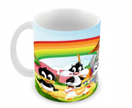 Caneca Polímero Baby Looney Tunes Personalizada