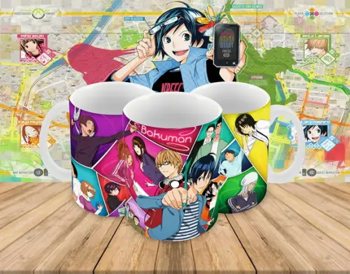 Caneca Polímero Bakuman Personalizada