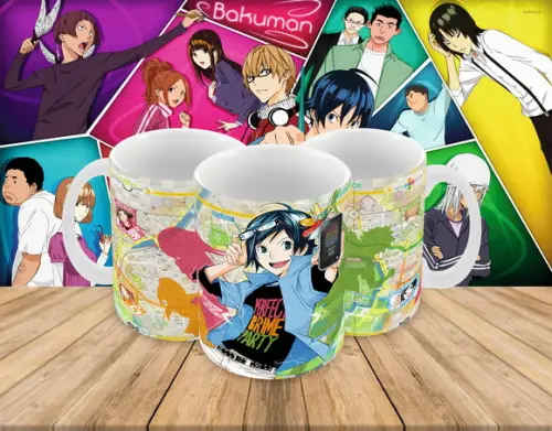 Caneca Polímero Bakuman Personalizada