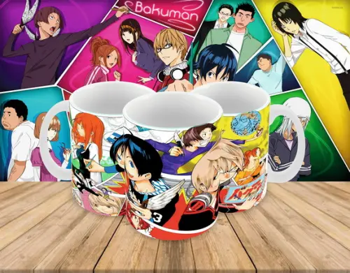 Caneca Polímero Bakuman Personalizada