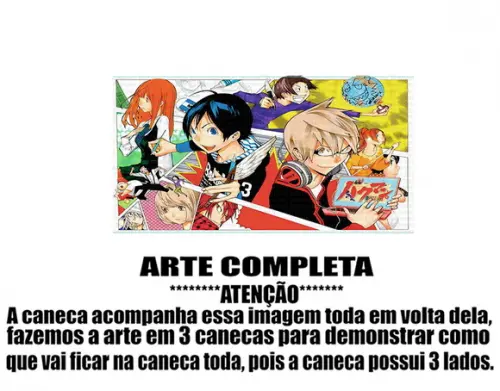 Caneca Polímero Bakuman Personalizada
