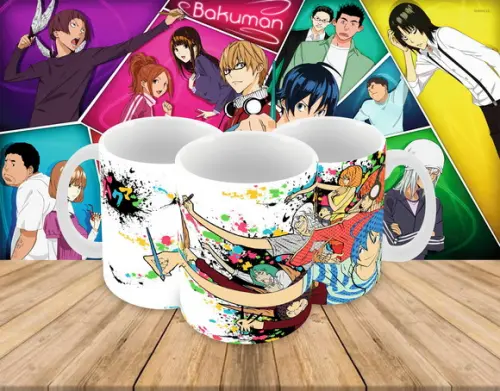 Caneca Polímero Bakuman Personalizada