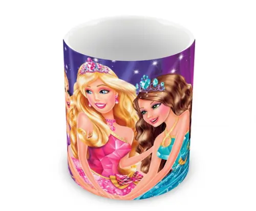 Caneca Polímero Barbie Personalizada
