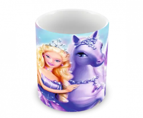 Caneca Polímero Barbie Personalizada
