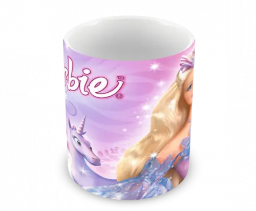 Caneca Polímero Barbie Personalizada