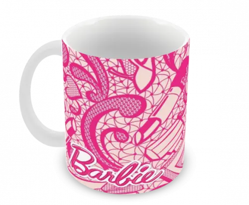 Caneca Polímero Barbie Personalizada