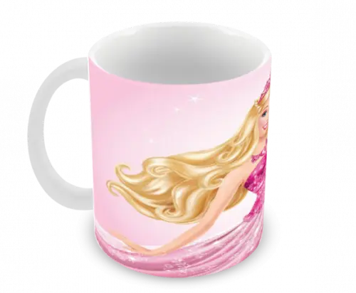 Caneca Polímero Barbie Personalizada