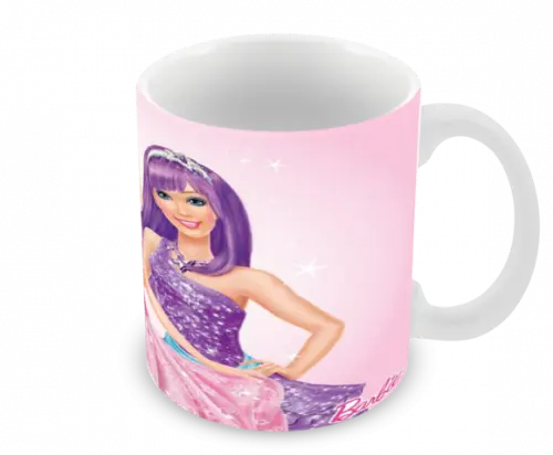 Caneca Polímero Barbie Personalizada