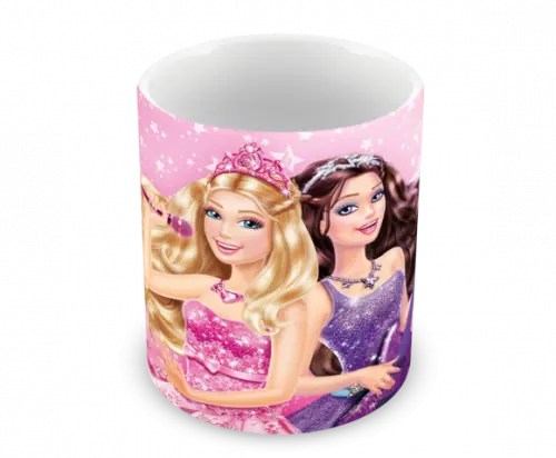 Caneca Polímero Barbie Personalizada