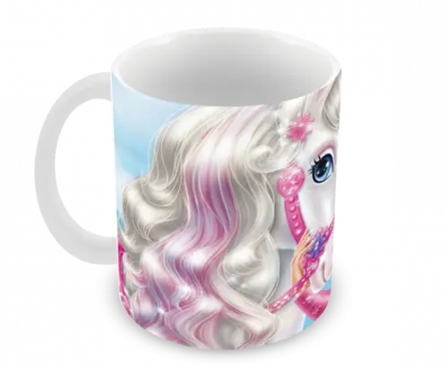 Caneca Polímero Barbie Personalizada