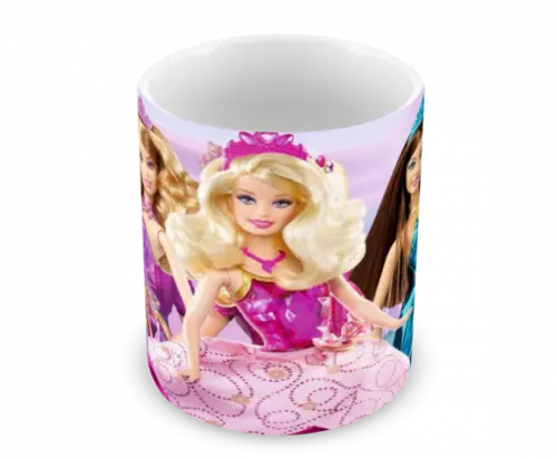 Caneca Polímero Barbie Personalizada
