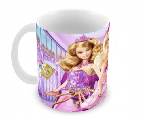 Caneca Polímero Barbie Personalizada
