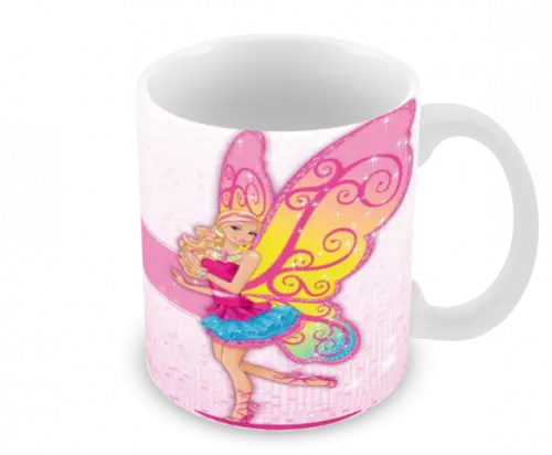 Caneca Polímero Barbie Personalizada