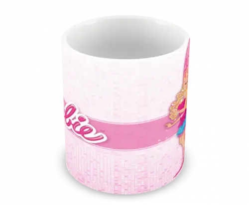 Caneca Polímero Barbie Personalizada