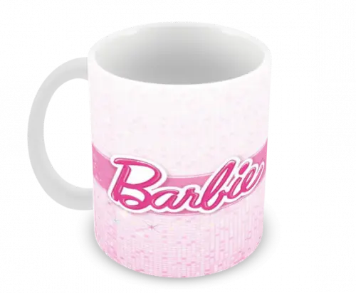 Caneca Polímero Barbie Personalizada