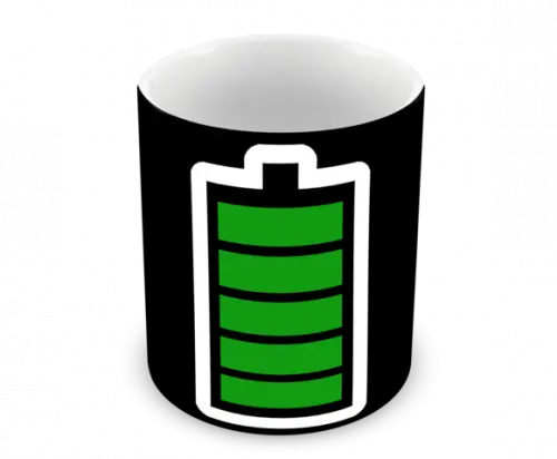 Caneca Polímero Bateria de Celular Personalizada