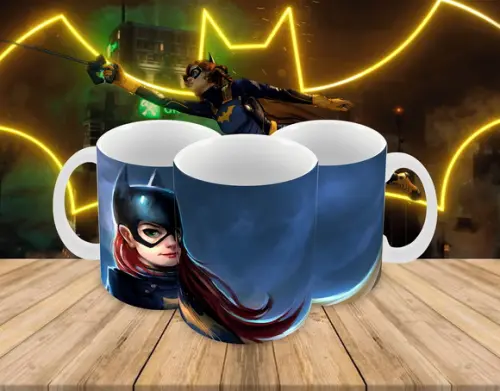 Caneca Polímero Batgirl Personalizada