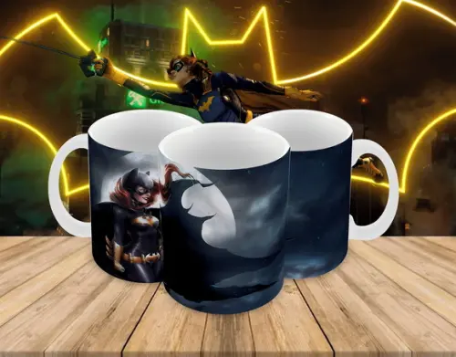 Caneca Polímero Batgirl Personalizada