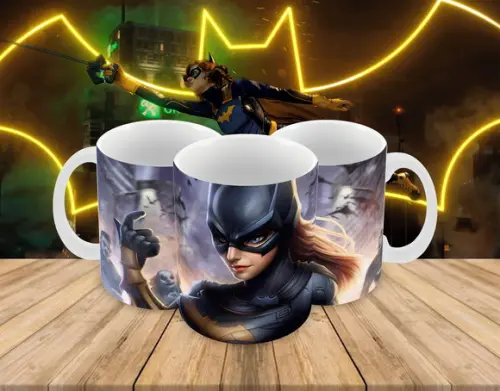 Caneca Polímero Batgirl Personalizada