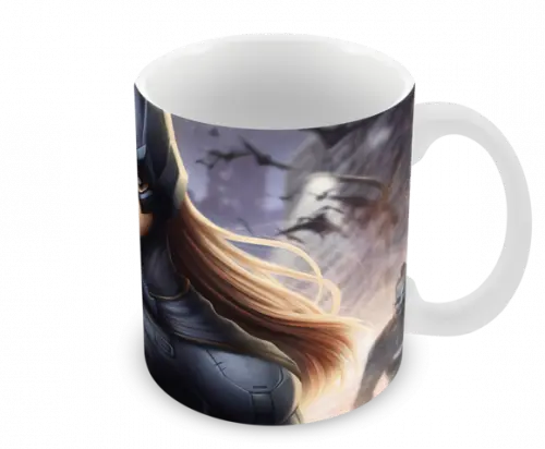 Caneca Polímero Batgirl Personalizada