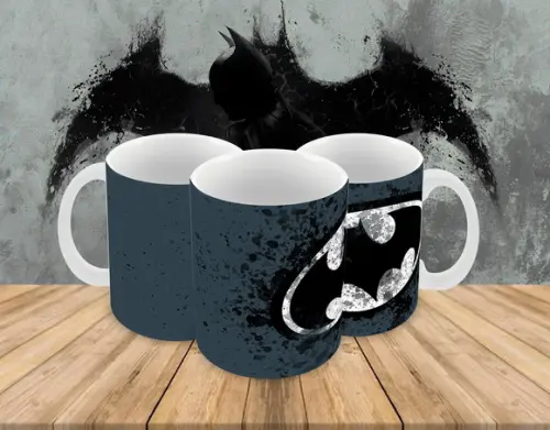 Caneca Polímero Batman Personalizada