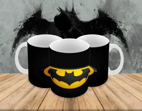 Caneca Polímero Batman Personalizada