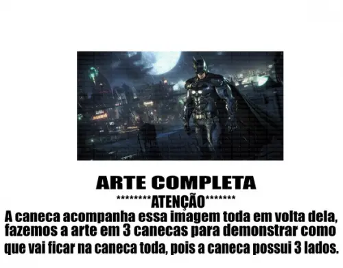 Caneca Polímero Batman Personalizada