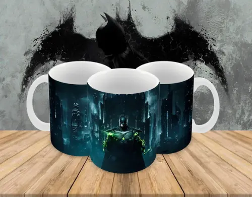 Caneca Polímero Batman Personalizada