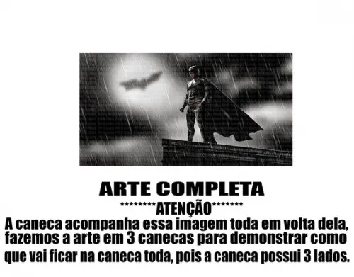 Caneca Polímero Batman Personalizada