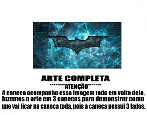 Caneca Polímero Batman Personalizada