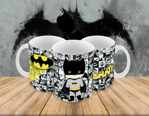 Caneca Polímero Batman Personalizada
