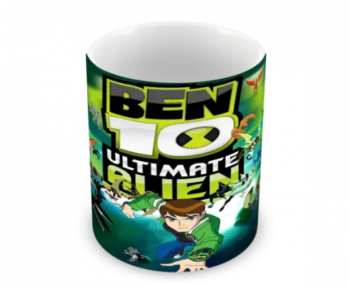 Caneca Polímero Ben 10 Personalizada