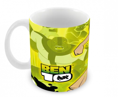 Caneca Polímero Ben 10 Personalizada