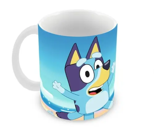 Caneca Polímero Bingo Bluey Personalizada