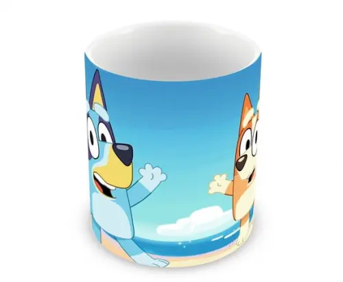 Caneca Polímero Bingo Bluey Personalizada
