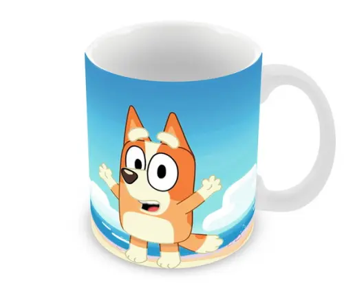 Caneca Polímero Bingo Bluey Personalizada