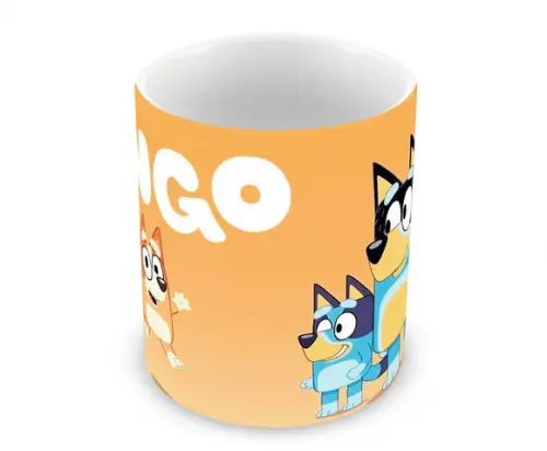 Caneca Polímero Bingo Bluey Personalizada