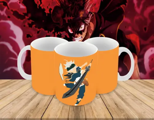 Caneca Polímero Black Clover Personalizada