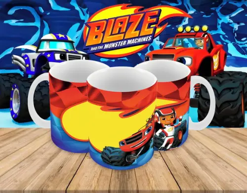 Caneca Polímero Blaze Personalizada