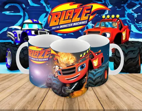 Caneca Polímero Blaze Personalizada