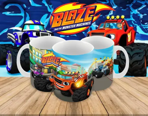 Caneca Polímero Blaze Personalizada