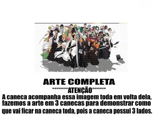 Caneca Polímero Bleach Personalizada