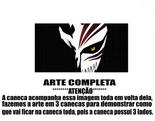 Caneca Polímero Bleach Personalizada