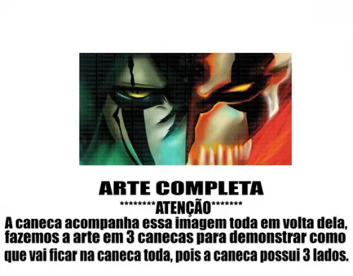 Caneca Polímero Bleach Personalizada