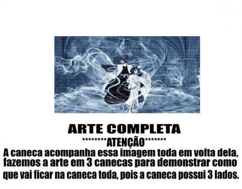 Caneca Polímero Bleach Personalizada
