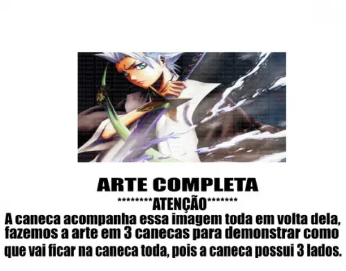 Caneca Polímero Bleach Personalizada